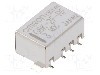 Releu electromagnetic, DPDT, 3V DC, 1A, seria G6K, OMRON Electronic Components - G6K-2F-RF 3DC
