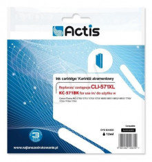 Cartus compatibil Canon CLI-571XL Black 12 ml, Actis foto