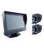 Kit supraveghere cu 2 camere HD si display touch de 7 , IR, 170 , IP67, camera marsarier, camioane, autocare, RV(rulote)
