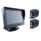Kit supraveghere cu 2 camere HD si display touch de 7 , IR, 170 , IP67, camera marsarier, camioane, autocare, RV(rulote)