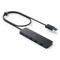 HUB USB Anker 4-in-1, porturi: 4 x USB 3.2 gen 1, conectare prin USB 3.2 (T), rata transfer 5 Gbps, ABS, negru, &quot;A7516016&quot; (timbru verde 0.18 lei) - 0