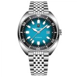 Ceas barbatesc BENYAR 5211, automatic, mecanic, cadran cu lumina nocturna, 5Bar, calendar complet, otel inoxidabil