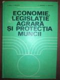 Economie, legislatie agrara si protectia muncii- S. Nica, C. Anderca
