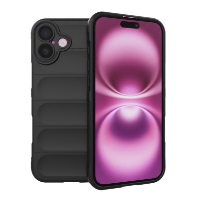 Husa iPhone 16 Plus Techsuit Magic Shield, negru foto