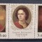PC94 - Rusia 2001 Pictura/ Aniversare A.M.Matveev , serie + vigneta MNH, 2v