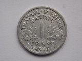 1 FRANC 1943 FRANTA-VICHY, Europa