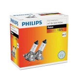 Set 2 Becuri Far Philips H7 55W 12V Vision Halogen Auto