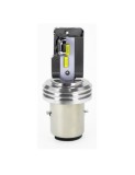 Bec LED BA20D H6 18W 1600Lm Alb 12V Moto Scuter ATV Xenon Bright MT2A-H6