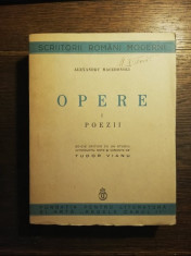 Alexandru Macedonski - Opere vol. I, ed. Tudor Vianu, 1939, exemplar netaiat foto