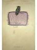 Ov. S. Crohmalniceanu - Cronici literare 1954-1956 (Editia: 1957)
