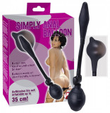 Dop Anal Gonflabil Simply Anal Balloon, Negru, 8.5 cm, You2toys