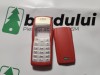 Carcasa Compatibila pentru Nokia 1100 rosie , Kit Complet Fara Logo, Aftermarket