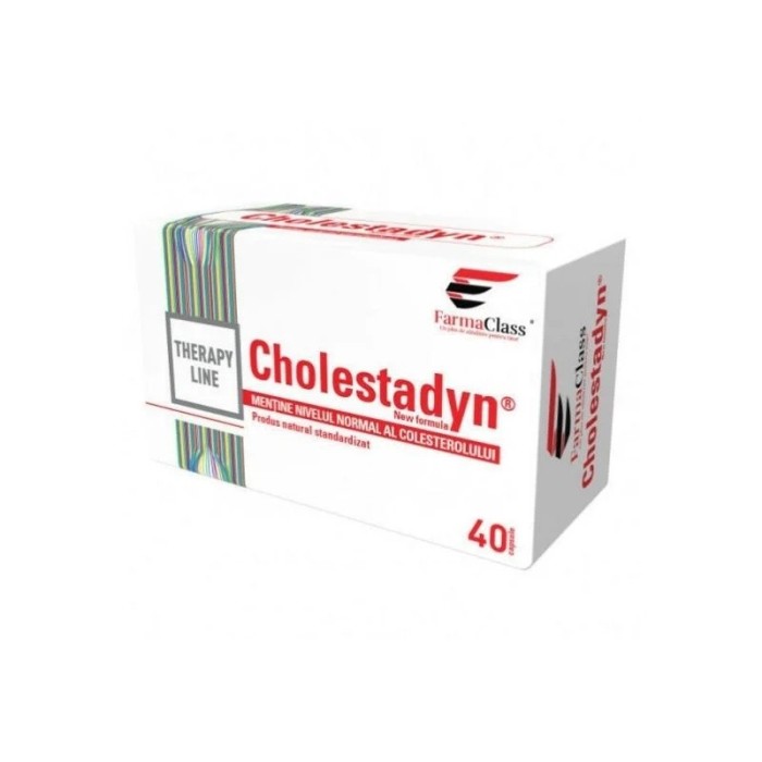 CHOLESTADYN NEW FORMULA 40CPS BLISTER