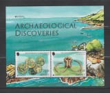 JERSEY 2025 - EUROPA CEPT - DESCOPERIRI ARHEOLOGICE NATIONALE - BLOC CU 2 TIMBRE MNH**
