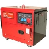 Generator insonorizat SENCI SCD7500Q-3 fara ATS putere maxima 4,8 KW 400V 1,6 KW 230V