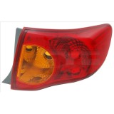Stop spate lampa Toyota Corolla E14/E15, 03.07-06.10, spate, omologare ECE, fara suport bec, exterior, 81551-02300; 81551-02410; 81551-12A10, Dreapta