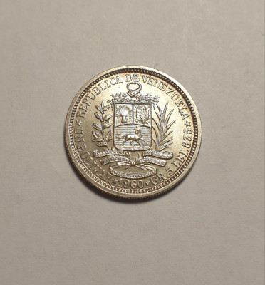 Venezuela 1 Bolivar 1960 UNC foto