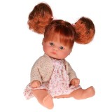 Papusa Bomboncin cu Rochita si Cardigan 20cm, Asivil