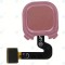 Samsung Galaxy A9 2018 (SM-A920F) Senzor de amprentă bubblegum roz GH96-12220B