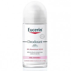 Eucerin Deodorant roll-on fara aluminiu cu protectie 24h, 50 ml