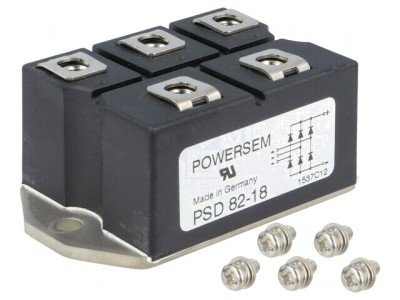 Punte Redresoare Trifazat 1,8kV 88A 750A Modul foto