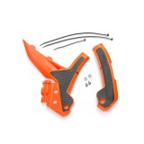 Protectie cadru KTM Factory 2024-2025 negru cu portocaliu
