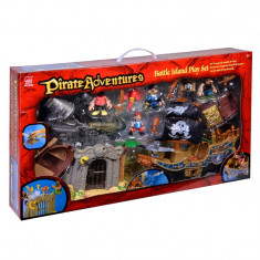 Set de joaca Pirate Adventures, 17 accesorii foto