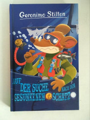 * Carte pt copii, limba germana, Geronimo Stilton, format 19x12,5cm foto
