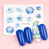 Cumpara ieftin Tatuaj Unghii LUXORISE Flower Spirit, STZ-964, LUXORISE Nail Art