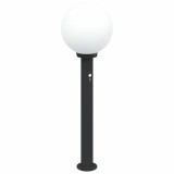 Stalp luminos cu senzor 80 cm negru IP44