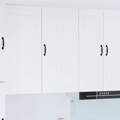 vidaXL Dulap suspendat de bucătărie Alb 50 x 31 x 100 cm Lemn compozit 885125 foto