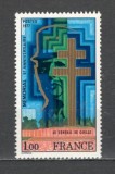 Franta.1977 5 ani Monumentul Generalului De Gaulle XF.415, Nestampilat