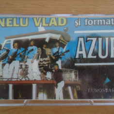 Caseta Audio Nelu Vlad si Formatia Azur ‎ + CD transpus din caseta! Raritate!