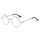 Ochelari Harry potter Rame gold ochelari de vedere stil retro, Rotunda