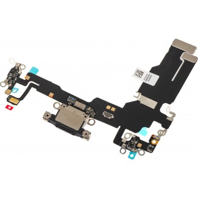 Banda cu Conector Incarcare - Microfon Apple iPhone 15, Negru foto
