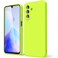 Husa Compatibila cu Samsung Galaxy A17, TPU Verde Neon, Slim Soft Touch, Anti-Soc, ALC Mobile