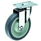 Roata Furca Pivotanta, Tpr Gri - 75 X 31 Mm