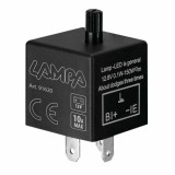 Releu electronic pentru semnalizatoare cu variator de frecventa intermitenta - 12V - 10A Garage AutoRide