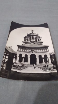 CARTE POSTALA ALBA IULIA -CATEDRALA ORTODOXA CIRCULATA foto