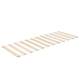 Cadru Pat 80x200 cm, Lamele Placaj Laminat, Suport Saltea Durabil, Asamblare Usoara, Depozitare Compacta