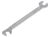 Cheie plată bilaterală cotită 5 mm, 78 mm, oțel cromat