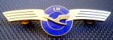 I.695 GERMANIA INSIGNA AVIATIE LH LUFTHANSA 58mm email BADGE