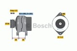 Generator / Alternator OPEL CORSA C (F08, F68) (2000 - 2009) BOSCH 0 986 042 740