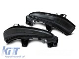 Semnale LED de tunning potrivite pentru oglinzile laterale ale Lexus RX 2009-2015 cu baza neagra Performance AutoTuning