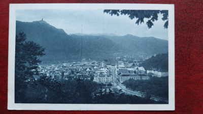Brasov-1923-Panorama din Brasov-C.P.circ. foto