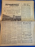 sportul popular 19 aprilie 1966 - fotbal , minerul baia mare,progresul bucuresti