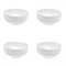 Set boluri, 4 piese, 700 ml, Portelan, Alb