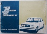 Fiat 124 Special Fiat 124 Special T Notice d&#039;entretien