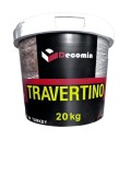 Cumpara ieftin Tencuiala decorativa TRAVERTINO Decomin 20 kg &ndash; finisaj premium efect piatra naturala pentru pereti interiori si exteriori, rezistenta mare si design