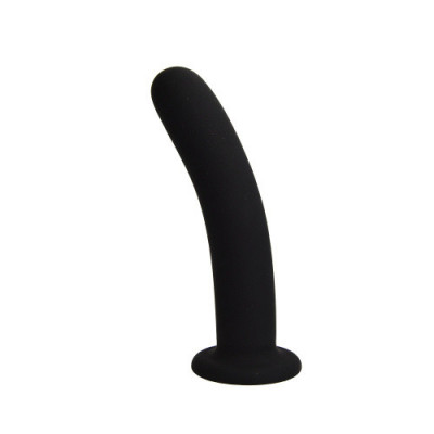 Dildouri anale - Loving Joy Dildo Neted din Silicon 15 cm cu Ventuza si Curbat pentru Punctul G sau Prostata foto